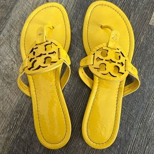 Tory Burch sandals in yellow
